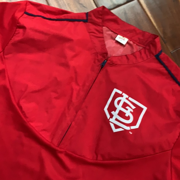 St. Louis Cardinals - warm-up windbreaker/shirt - Picture 4 of 8